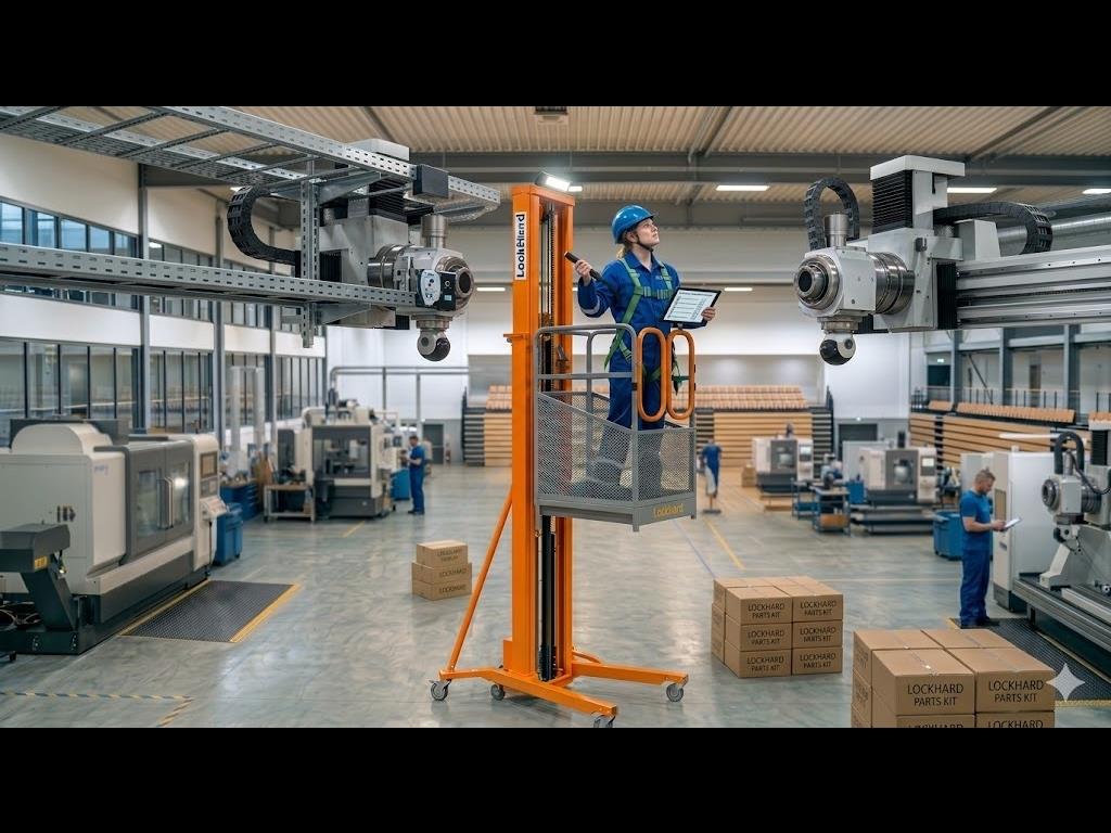 Installatiewerk op hoogte