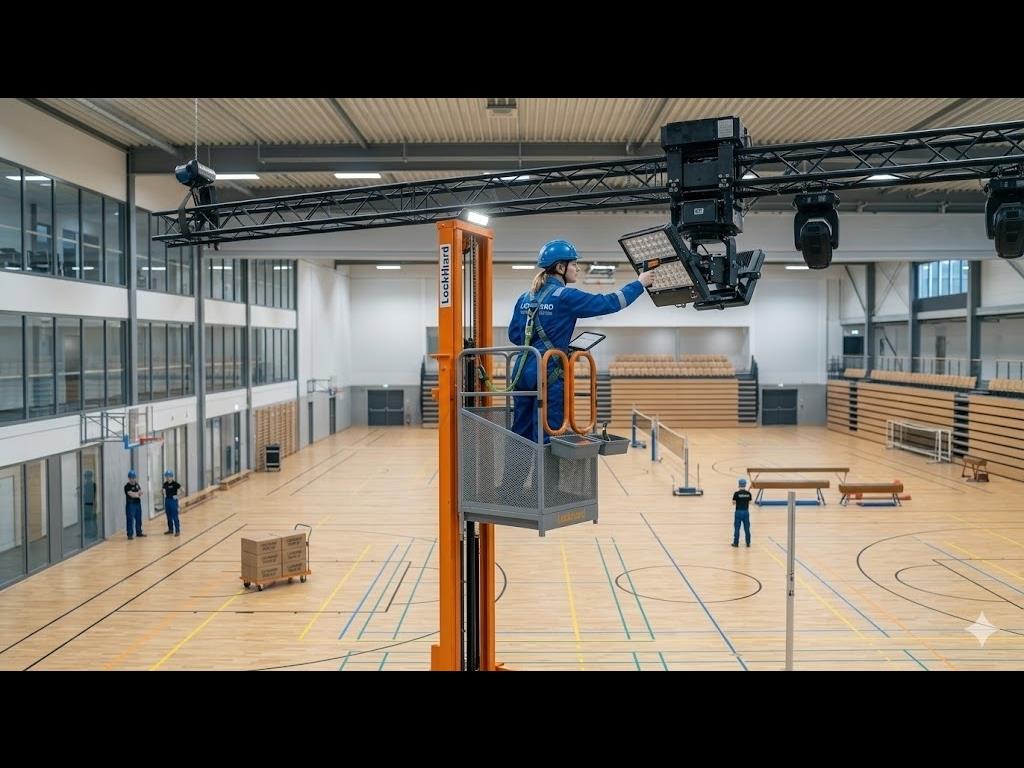 Sporthal onderhoud op hoogte