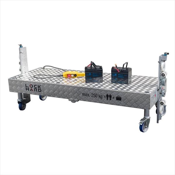 Alulift platform S serie afmeting 660 x 1720 mm