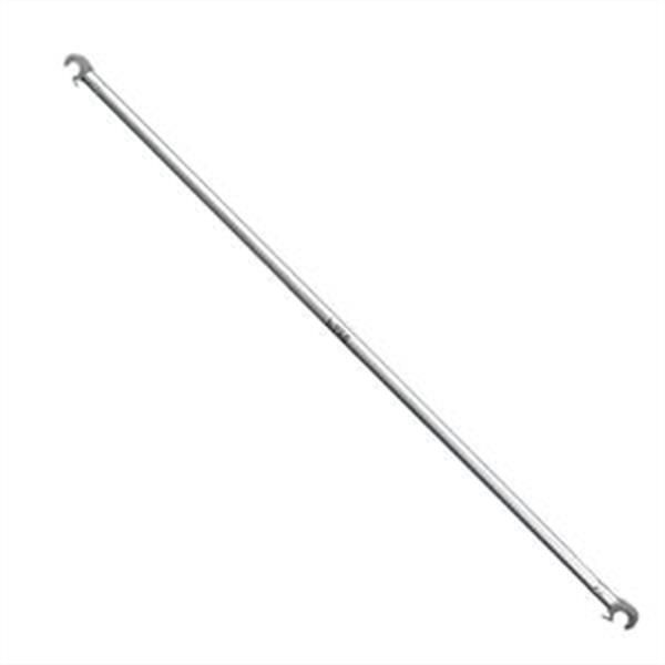 Alulift horizontaal schoor M & XL-serie afmeting 270 x 7 x 7 cm