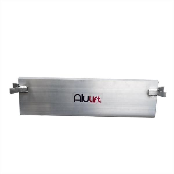 Alulift aluminium kantplankenset M & XL serie afmeting 224 x 150 x 2 cm