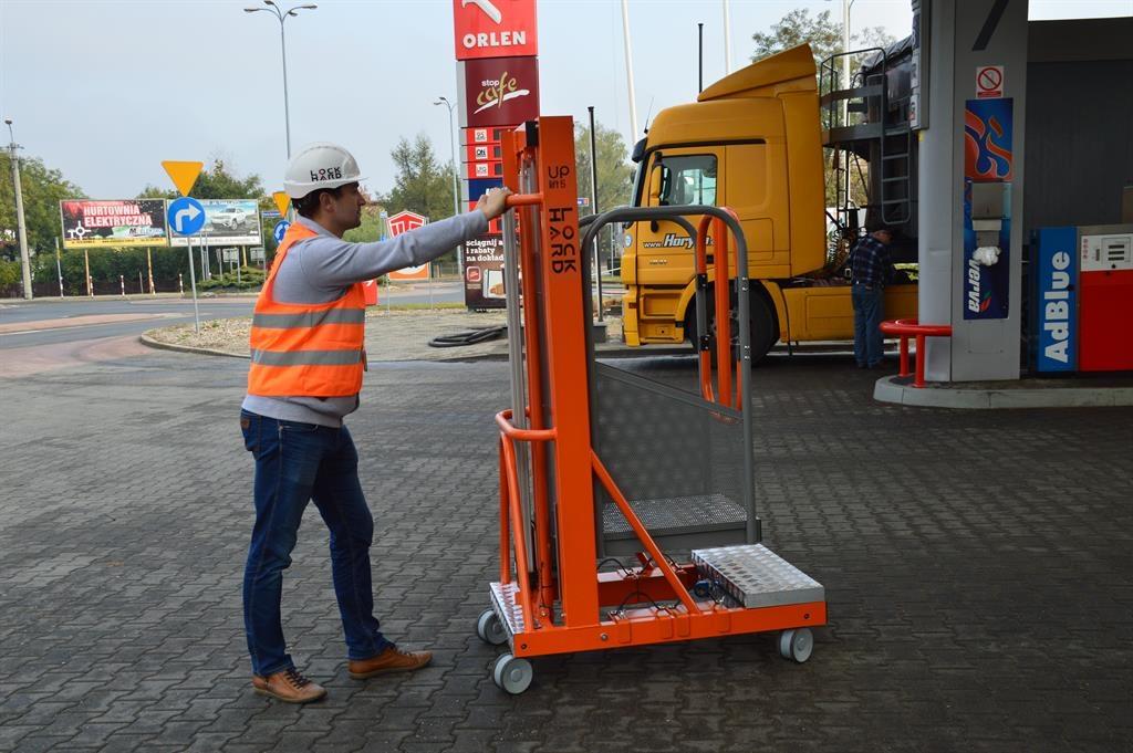 Compacte hoogwerker Up Lift 5 HD 120 KG..