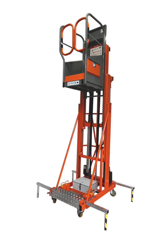 Hoogwerker Uplift 6 140 kg uitgeschoven