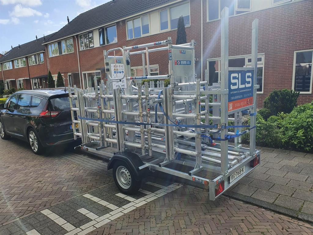 Rolsteigerlift afsluitbare aanhanger met Rolsteigerlift Type M