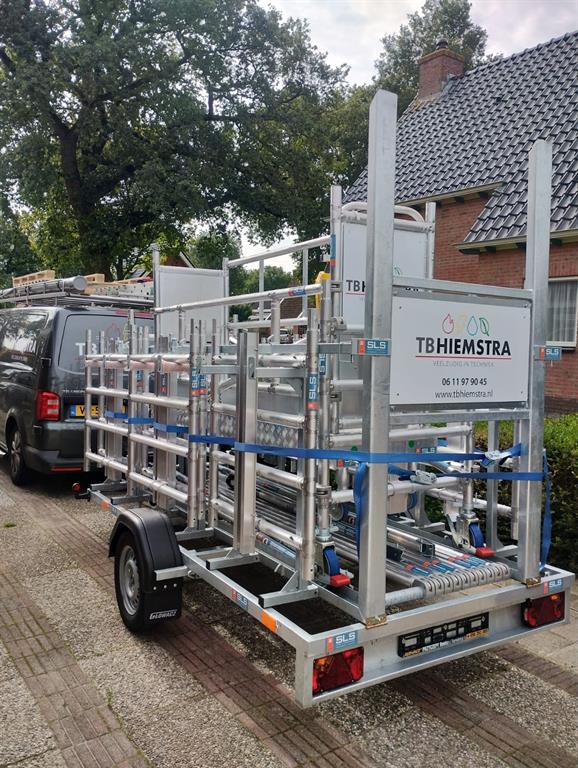 Rolsteigerlift afsluitbare aanhanger met Rolsteigerlift Type M- Hiemstra