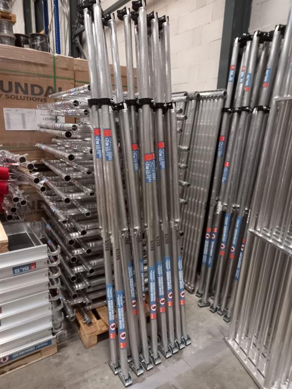 Rolsteigerlift Type XL uitbredingsset 100 cm Schoren en opbouwframes