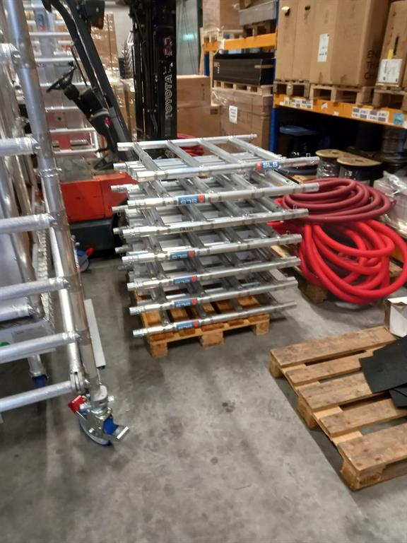 Rolsteigerlift Opbouwframe S-M - Rood - Groen