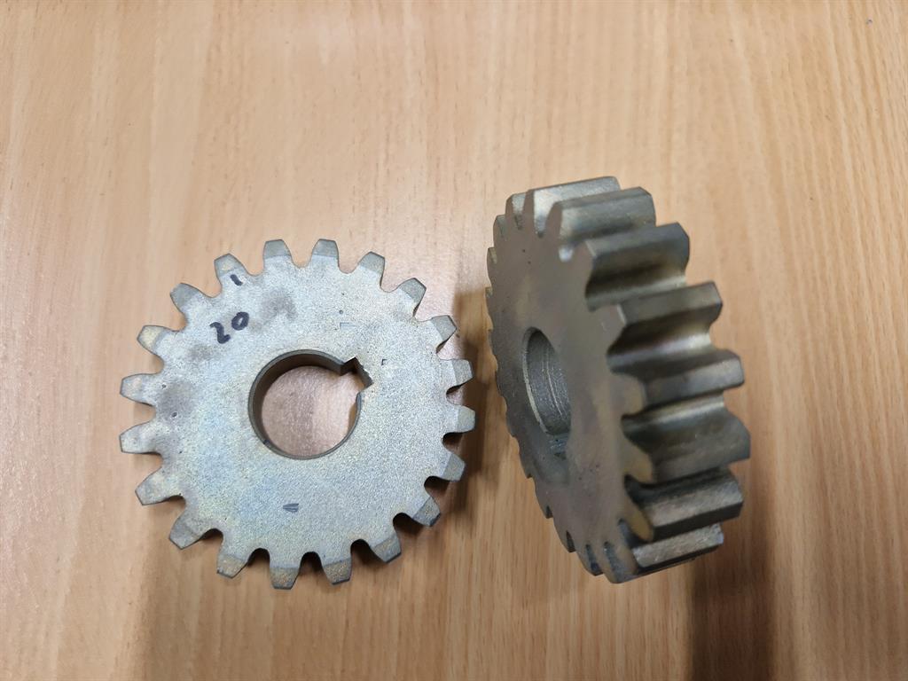 Aandrijf tandwielen voor Rolsteigerlift aandrijfas