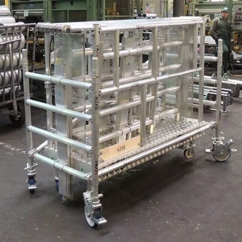 Alulift 1 set wielen 200 mm 4 stuks S-M-XL serie