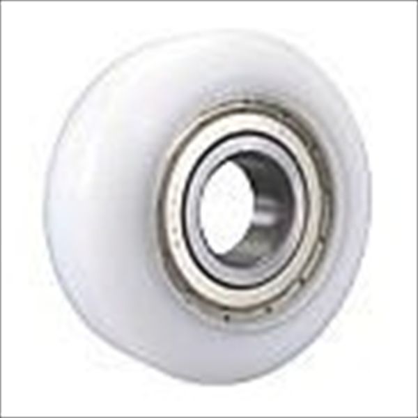 Alulift wit nylon geleidingsrol 52,5 mm S-M-XL serie
